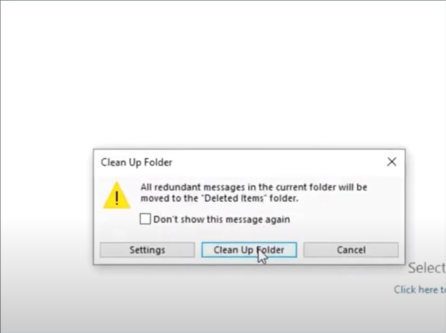 cleanup-the-folder-now