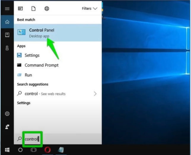 click-on-the-control-panel