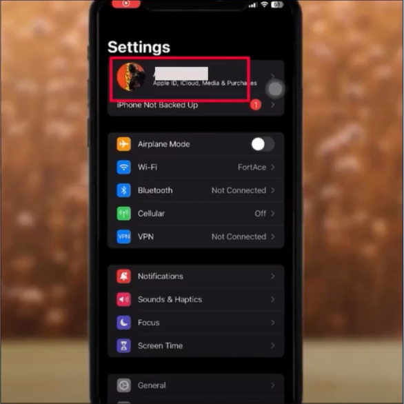tap-on-your-apple-id