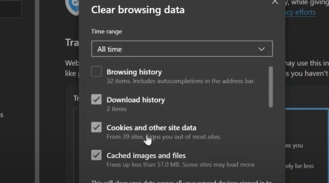 select all the checkboxes