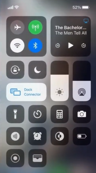 Open Control Center