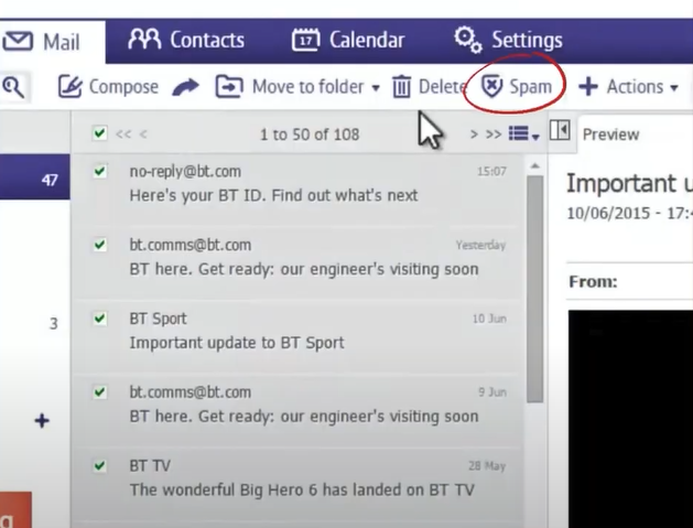 Click On Spam