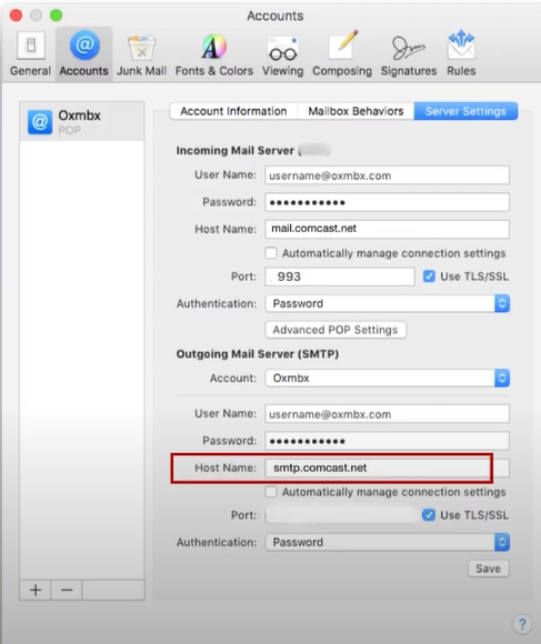 Confirm Host Name