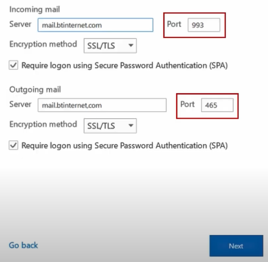 Check Incoming and Outgoing Ports