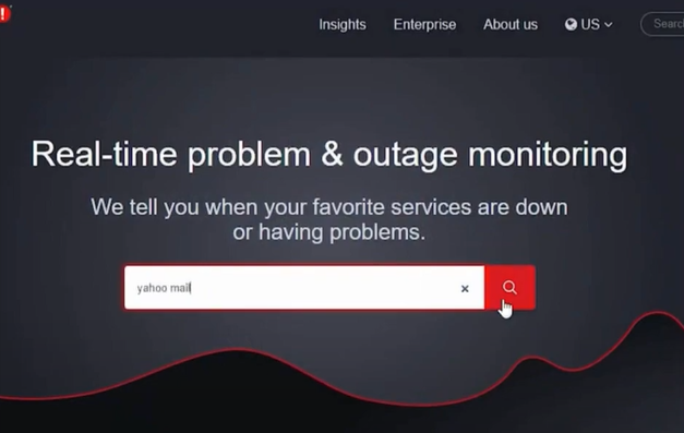 Navigate to server detector website