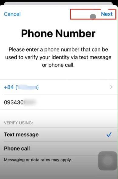 Enter your phone number