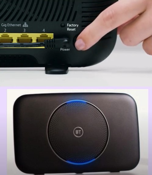 hold the power button until all the lights start to flash again
