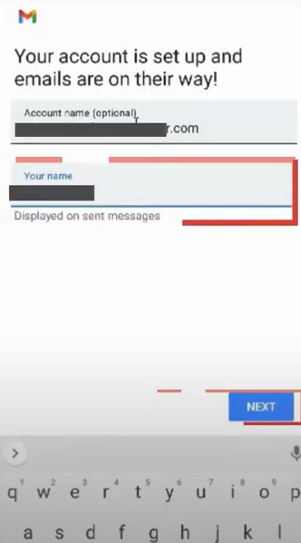 click on the Next button