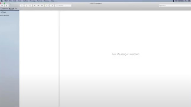 navigate to Mail on your Apple device