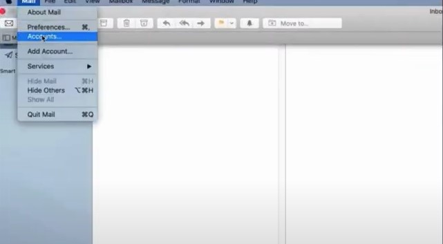 Choose the Mail option
