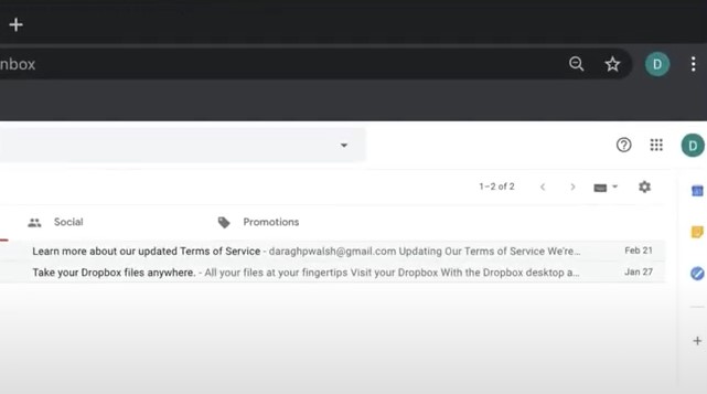 open your Gmail account