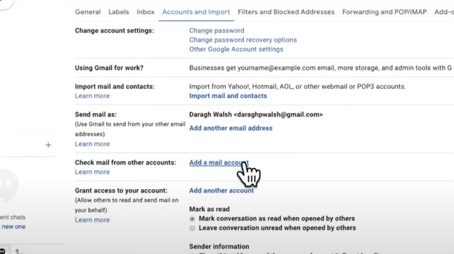  Add a Mail Account