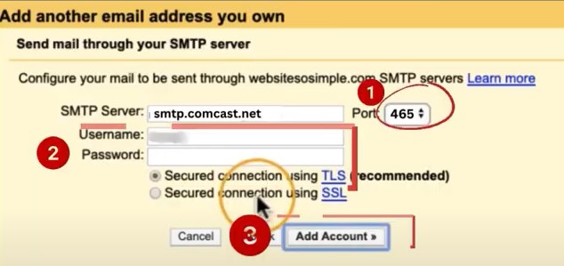 and click Add Account