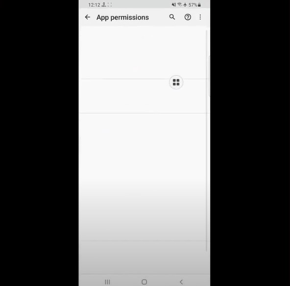 Go to Permissions and tap Calendar