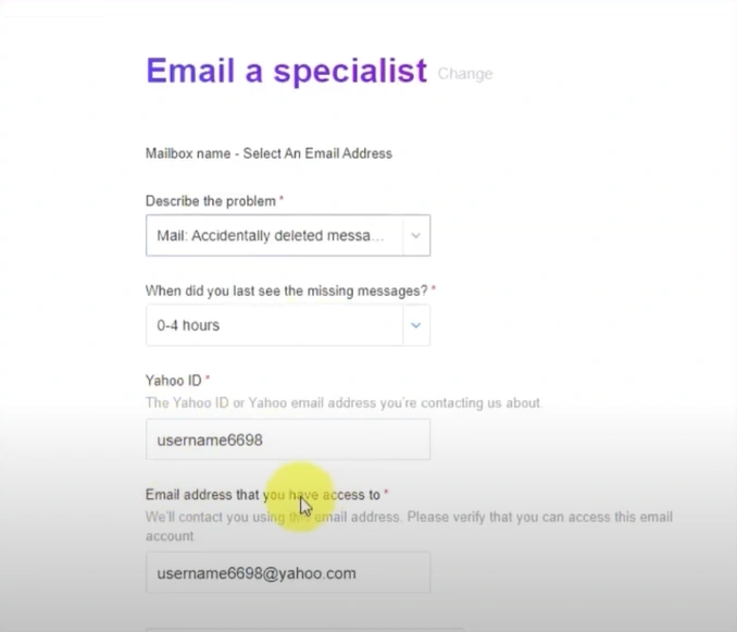 fill in the remaining details correctly
