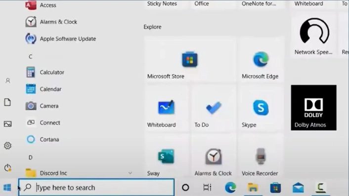 Press the Windows button