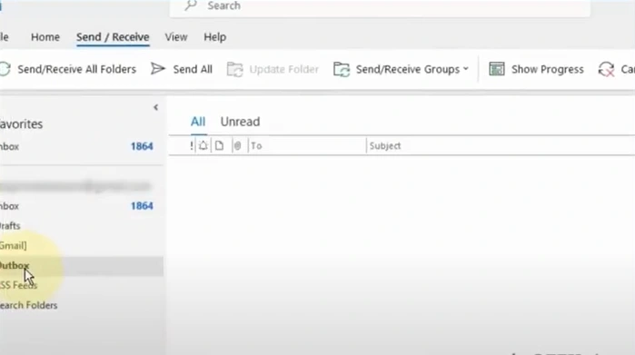 Go to your Outbox and delete