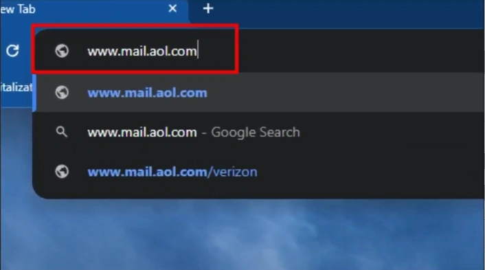 visit the official AOL website and sign